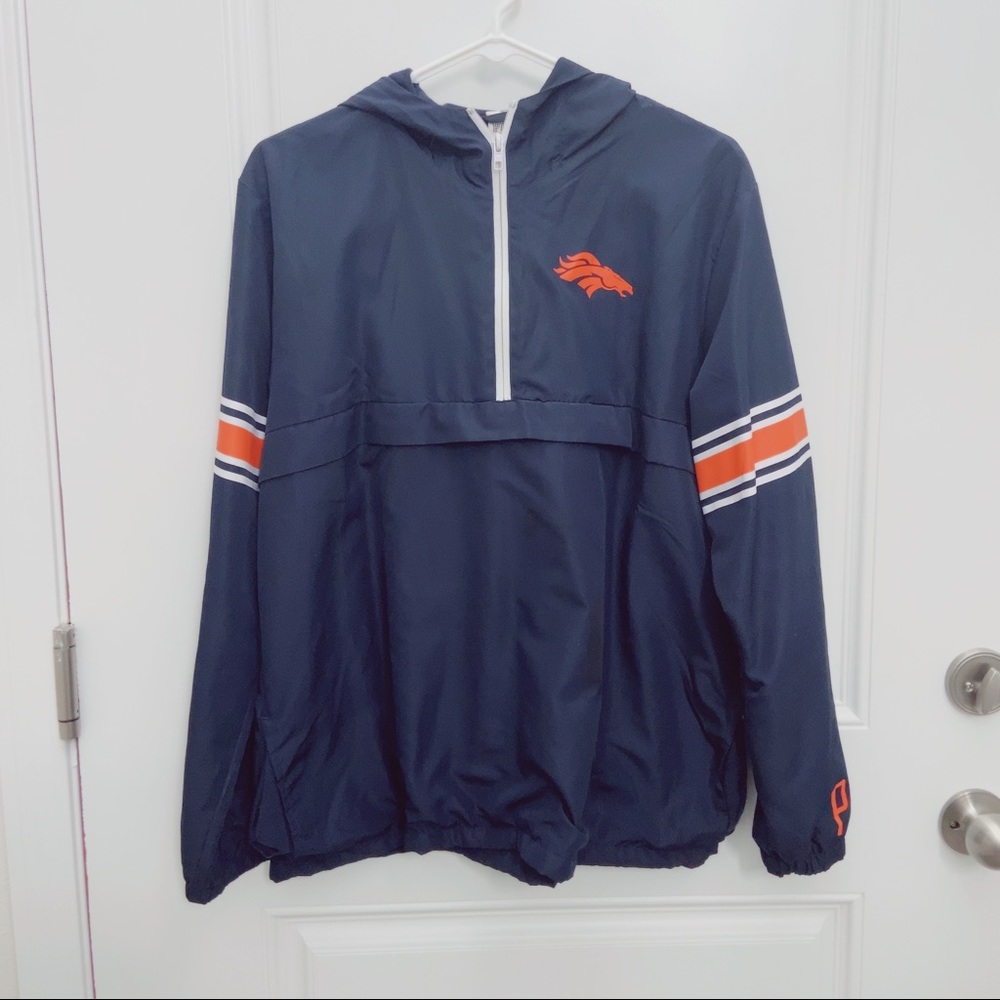 NFL Victoria Secret PINK Denver Broncos jacket size small sports jacket.